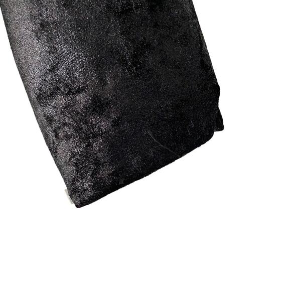 Black Halo Crushed Velvet Square Neck NWTs size 2 Sheath Straight Dress - Picture 4 of 8